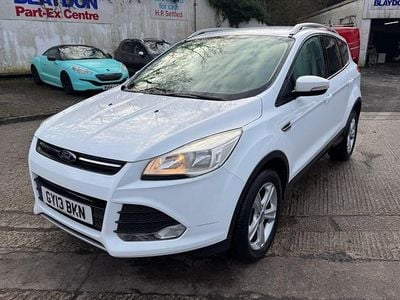 White Used 2013 Ford Kuga Zetec SUV | £2,500 (Fair price)