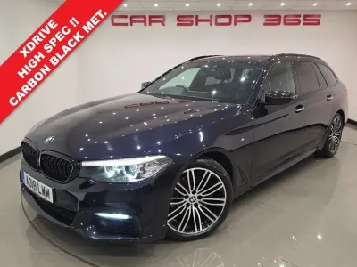 Used BMW 520 M Sport 190 HP (139 kW) 2018 Black Estate