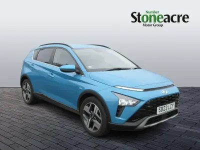 Używany Hyundai Bayon Premium 100 KM (73 kW) 2023 Turkusowy SUV