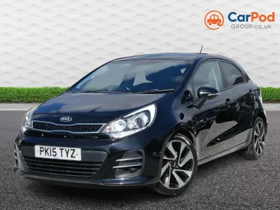 Used Kia Rio 2015 Black Hatchback