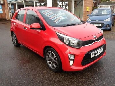 Used Kia Picanto 2019 Red Hatchback