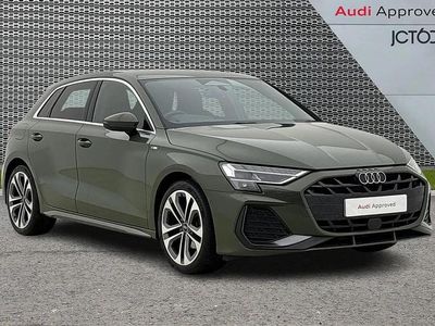 Used Audi A3 S-Line 147 HP (108 kW) 2025 Green Hatchback