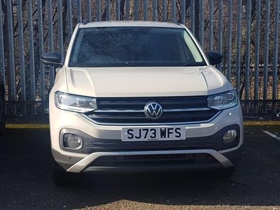 Used VW T-Cross Black Edition 95 HP (69 kW) 2023 Grey SUV