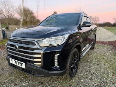 Used Ssangyong (KGM) Musso 181 HP (133 kW) 2021 Blue Pickup