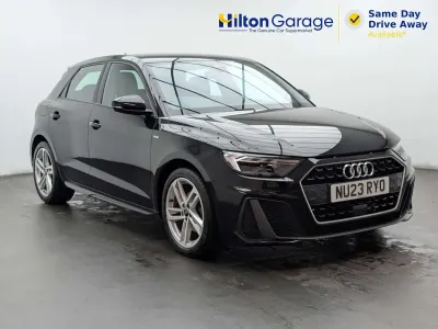 Used Audi A1 Sportback S-Line 110 HP (80 kW) 2023 Black Hatchback