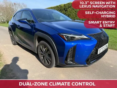 Used Lexus UX 250h Sport Design Packet 2022 Blue SUV