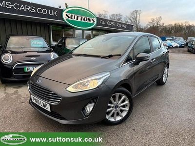 Grey Used 2018 Ford Fiesta Titanium Hatchback | £9,495 (Fair price)