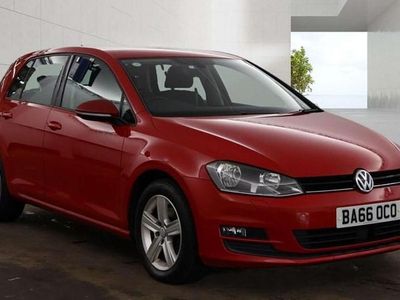 Used VW Golf VII Edition 110 HP (80 kW) 2017 Red Hatchback