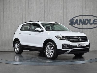 White Used 2020 VW T-Cross SE SUV | £13,999 (Fair price)