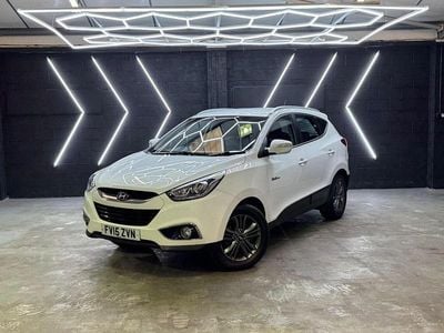 White Used 2015 Hyundai ix35 SE SUV | £4,500 (Fair price)