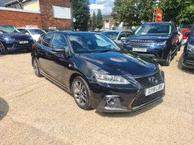 Used Lexus CT200h Sport Line 2018 Black Hatchback