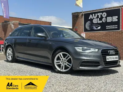 Used Audi A6 S-Line 190 HP (139 kW) 2014 Grey Estate