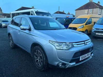 Używany Mitsubishi Outlander 147 KM (108 kW) 2014 Srebrny SUV