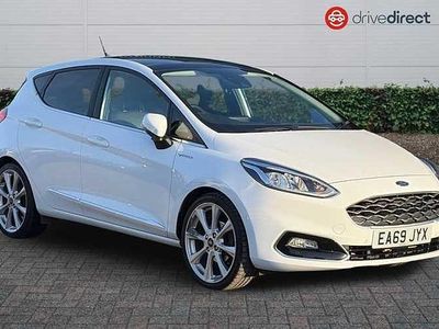 Used Ford Fiesta Vignale 101 HP (74 kW) 2019 White Hatchback