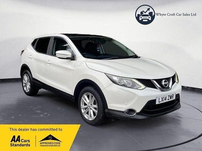 White Used 2014 Nissan Qashqai Acenta Premium SUV | £5,495 (A bit pricey)