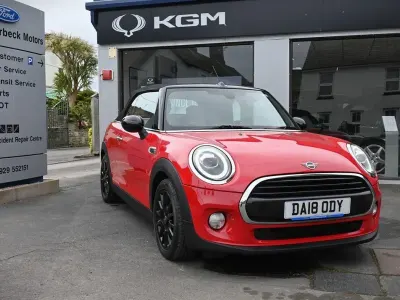 Usado Mini Cooper Cabriolet 2018 Rojo Descapotable
