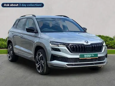 Używany Skoda Karoq SportLine 150 KM (110 kW) 2026 Srebrny SUV