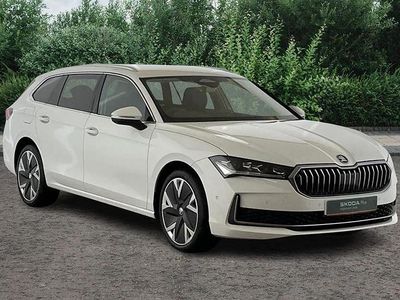 Used Skoda Superb SE L 150 HP (110 kW) 2024 White Estate