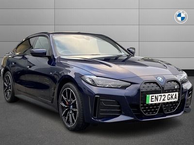 Used BMW i4 M Sport 250 kW (340 HP) 2023 Blue Sedan