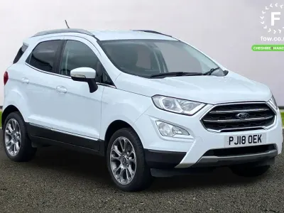 Used Ford Ecosport Titanium 2018 White SUV