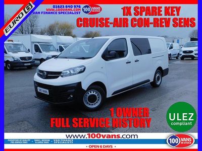 Usado Vauxhall Vivaro S 150 HP (110 kW) 2021 Branco Monovolume