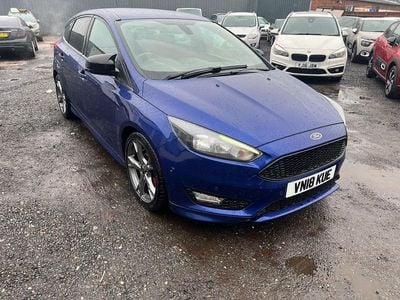 Used Ford Focus ST-Line X 2018 Blue Hatchback