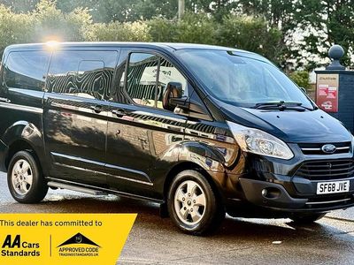 Used Ford Tourneo Custom Titanium 2018 Black Van