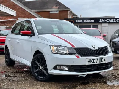 Used Skoda Fabia 2018 White Hatchback