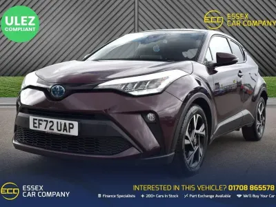 Used Toyota C-HR Design 122 HP (89 kW) 2023 Mauve/purple SUV