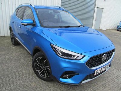 Used MG ZS Exclusive 111 HP (81 kW) 2023 Blue SUV