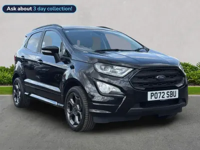 Begagnad Ford Ecosport ST-Line 125 HK (91 kW) 2022 Svart SUV