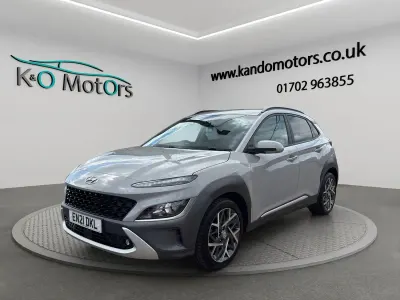 Used Hyundai Kona Premium 141 HP (103 kW) 2021 Grey SUV