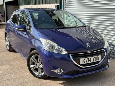 Used Peugeot 208 Allure 2014 Blue Hatchback