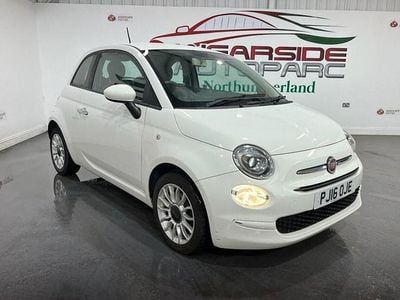 White Used 2016 Fiat 500 Pop Star Hatchback | £4,599 (Fair price)