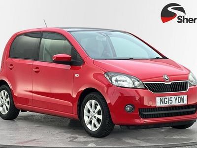 Used Skoda Citigo SE L 75 HP (55 kW) 2015 Red Hatchback