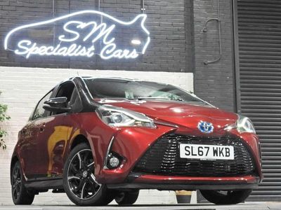 Used Toyota Yaris Hybrid 2017 Red Hatchback