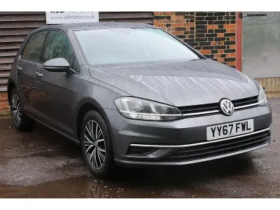Used VW Golf VII SE 125 HP (91 kW) 2017 Grey Hatchback