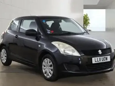 Used Suzuki Swift 94 HP (69 kW) 2011 Black Hatchback