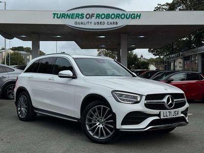 White Used 2021 Mercedes GLC220 AMG Line Premium Estate | £29,000 (A bit pricey)