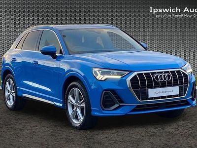 Blue Used 2021 Audi Q3 S-Line SUV | £24,311 (Fair price)