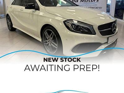 Used Mercedes A200 AMG line 2018 White Hatchback