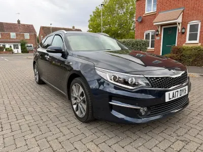 Used Kia Optima 2017 Blue Estate