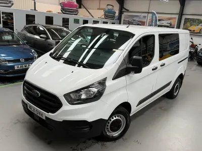Used Ford Transit Custom S 105 HP (77 kW) 2021 White Van