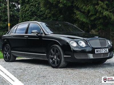 Used Bentley Continental Flying Spur 560 HP (411 kW) 2007 Black Sedan