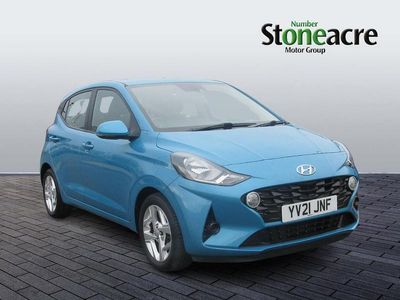 Używany Hyundai i10 SE 84 KM (61 kW) 2021 Turkusowy Hatchback