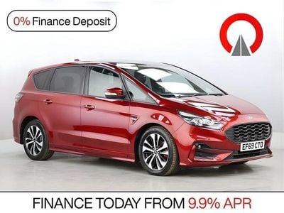 Begagnad Ford S-MAX ST-Line 190 HK (139 kW) 2019 Röd Minibuss