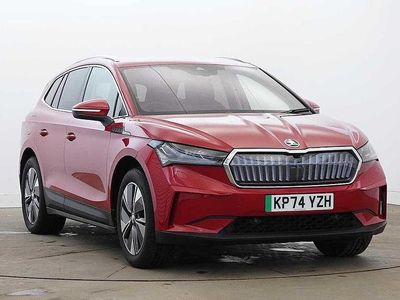 Used Skoda Enyaq iV 154 kW (210 HP) 2024 Velvet red metallic SUV