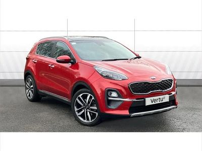 Used Kia Sportage 136 HP (100 kW) 2021 Red SUV