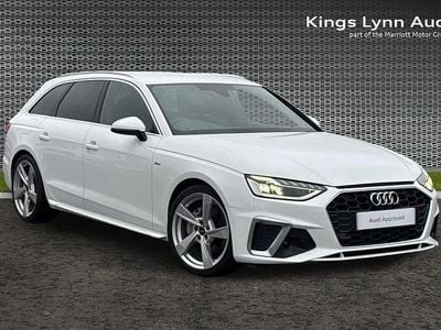 Used Audi A4 S-Line 201 HP (147 kW) 2023 White Estate