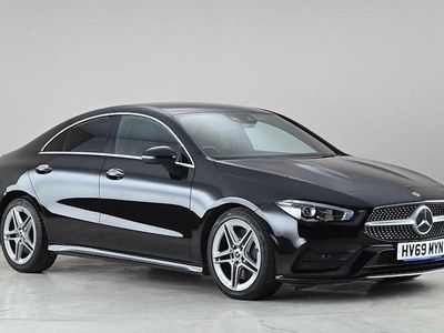 Used Mercedes CLA220 AMG Line Premium 190 HP (139 kW) 2019 Black Sedan